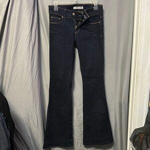 J Brand Women's Black Flare Jeans Vintage